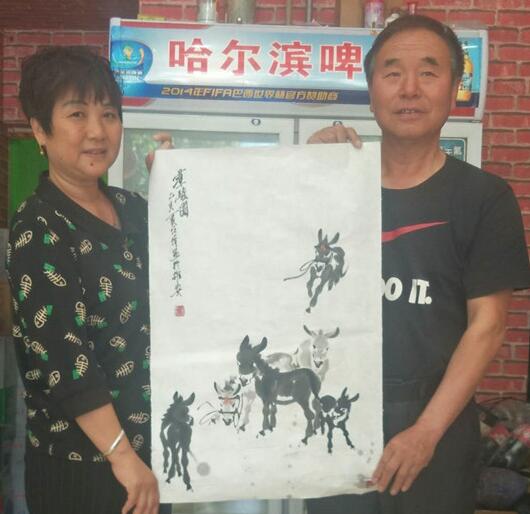 专访河北雄安新区画驴名家许伯增 专访河北雄安新区画驴名家许伯增